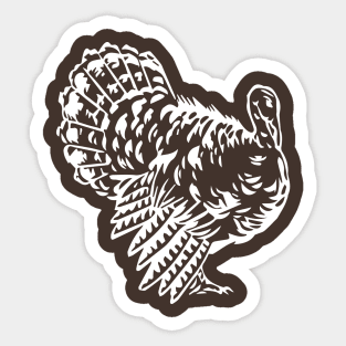 Thanksgiving Turkey Sticker